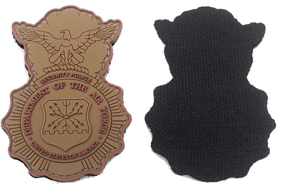 Security Forces Badge - Brown PVC Patch